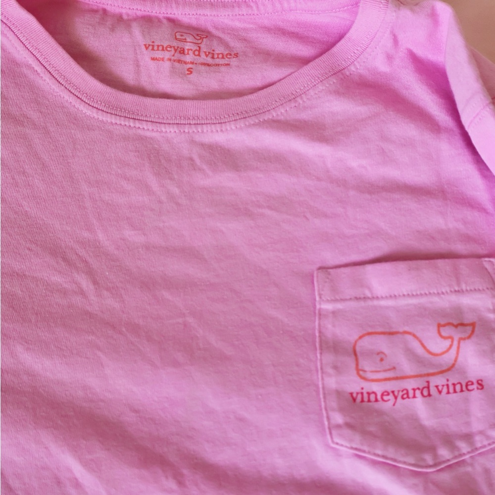 Vineyard Vines bundle baby blue and pink small long sleeve